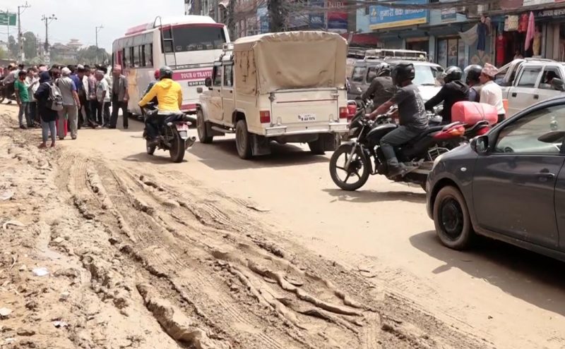 संसदीय समितिद्वारा जोरपाटी–साँखु सडकको अनुगमन