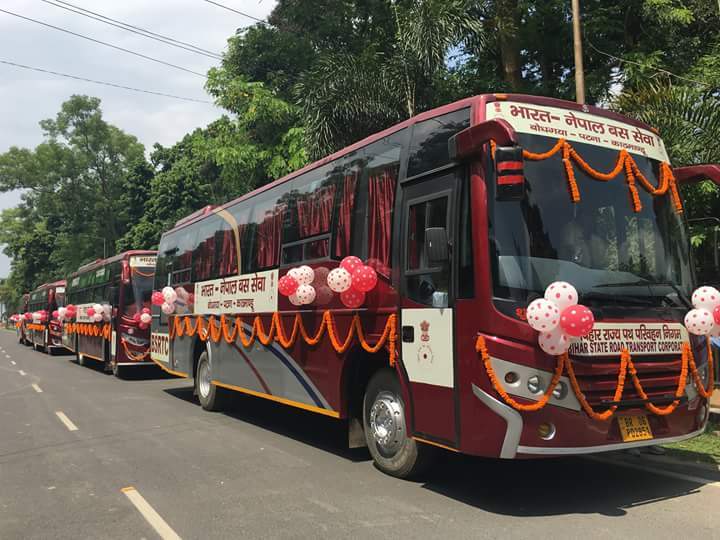 नेपालगञ्ज–लखनऊ मैत्री बस सञ्चालन हुँदै