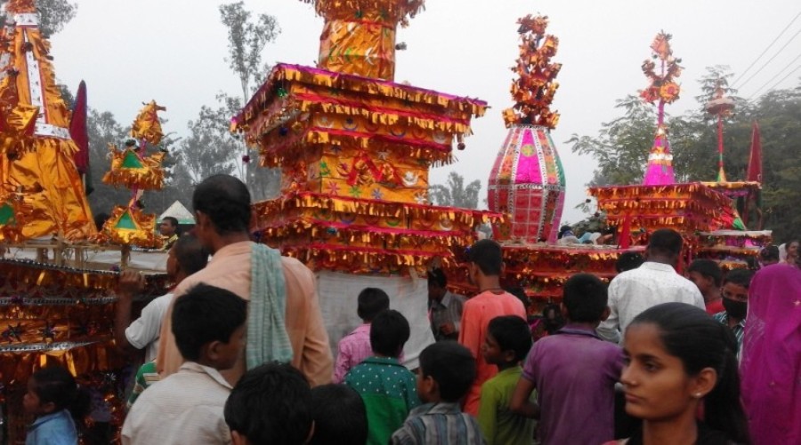 मुस्लिम र हिन्दू समुदायले सामूहिकरुपमा आज मोहर्रम पर्व मनाउँदै