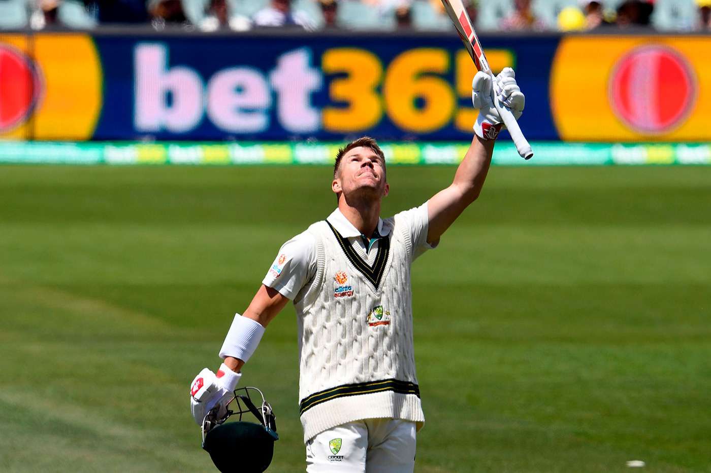 टेस्ट क्रिकेटमा डेभिड वार्नरले रचे इतिहास, ३ सय रन पूरा गरेपछि बल्ल हाने छक्का