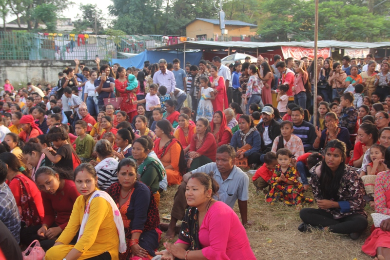 महोत्सवमा काउली बुढीको प्रस्तुतिले ह्वात्तै बढे दर्शक