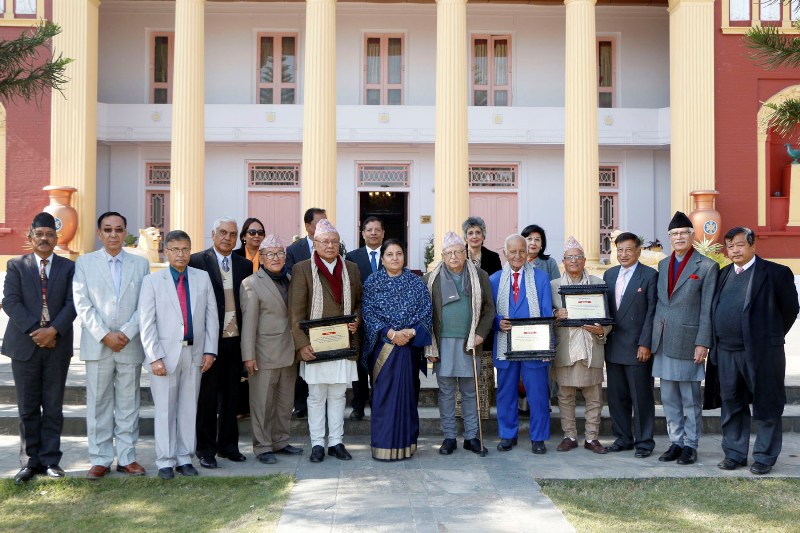 मित्रराष्ट्रसँग नेपालको कूटनीतिक सम्बन्ध विकास र विस्तार गर्नुपर्नेमा राष्ट्रपतिको जोड