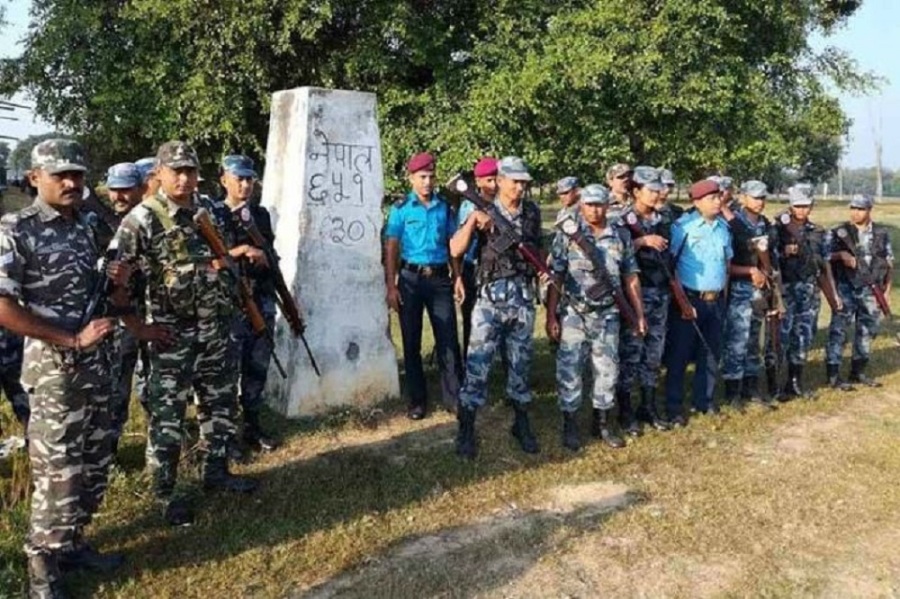 सीमावर्ती दशगजा क्षेत्रको स्थलगत निरीक्षण