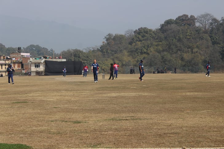 नेपाल अमेरिका अभ्यास क्रिकेटः अमेरिकालाई ११२ रनको लक्ष्य