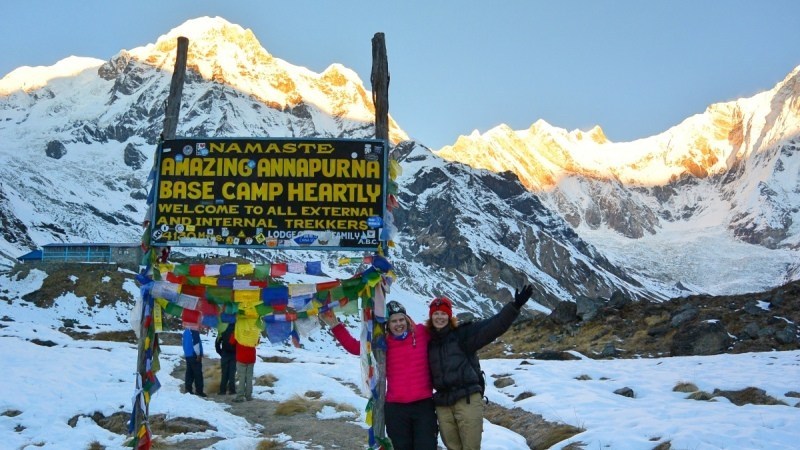 अन्नपूर्ण आधार शिविरमा चहलपहल बढ्दै