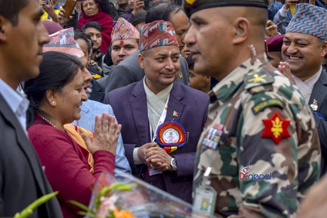 राष्ट्रपतिले गरिन् पशुपति पुगेर पूजा (फोटोफिचर)