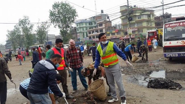 चक्रपथ सफाइको १५०औँ हप्तामा चेतनामूलक साङ्गीतिक कार्यक्रम