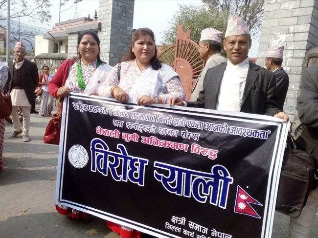 नेपाली भूमिमा भारतले सडक बनाएको प्रति क्षत्री समाजको आपत्ति