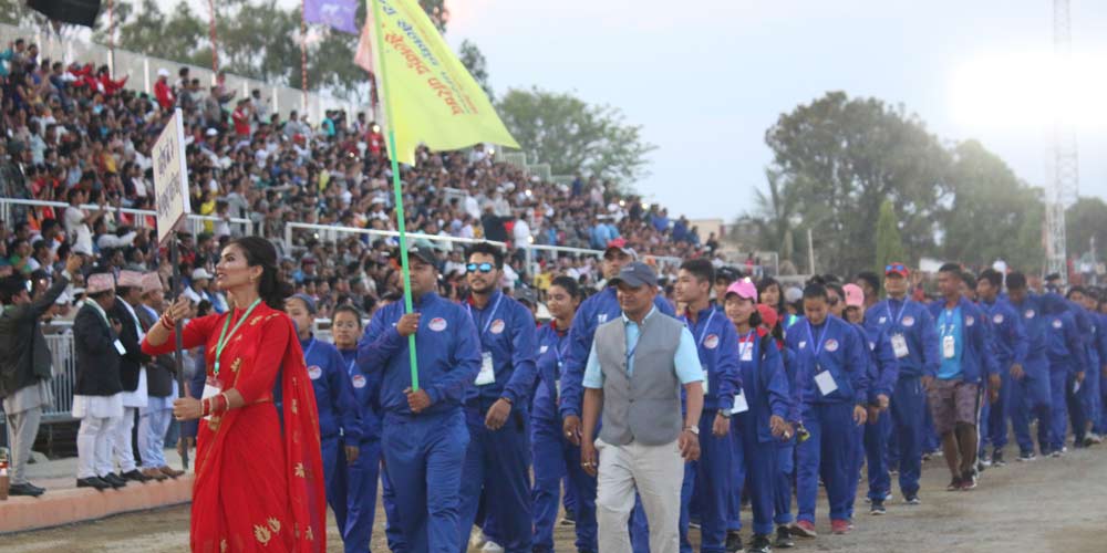 दशौँ राष्ट्रिय खेलकूद कर्णाली वा प्रदेश नं २ मा आयोजना गर्ने सरकारको योजना