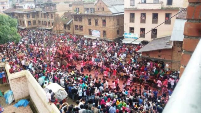 एक हजार ४१७ वर्ष पुरानो पनौती जात्रा स्थगित