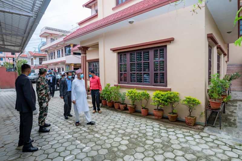 श्रीमतीसहित बालकोट पुगेका प्रधानमन्त्री ओलीले भने: अढाई वर्षपछि मात्र यतै बस्ने गरी आउँछु