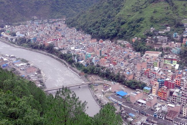 बेनीमा माघेसङ्क्रान्ति मेलाको तयारी