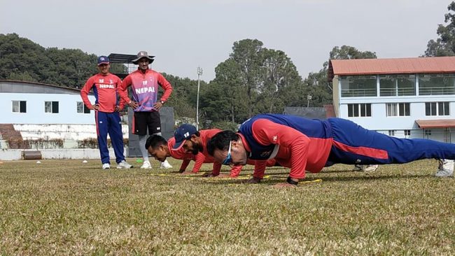 कोरोना महामारीपछि मैदानमा फर्किए क्रिकेटर