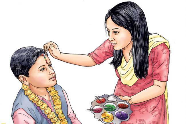 तिहारको अन्तिम दिन आज भाइटीका : मध्याह्न ११ः३७ मा उत्तम साइत