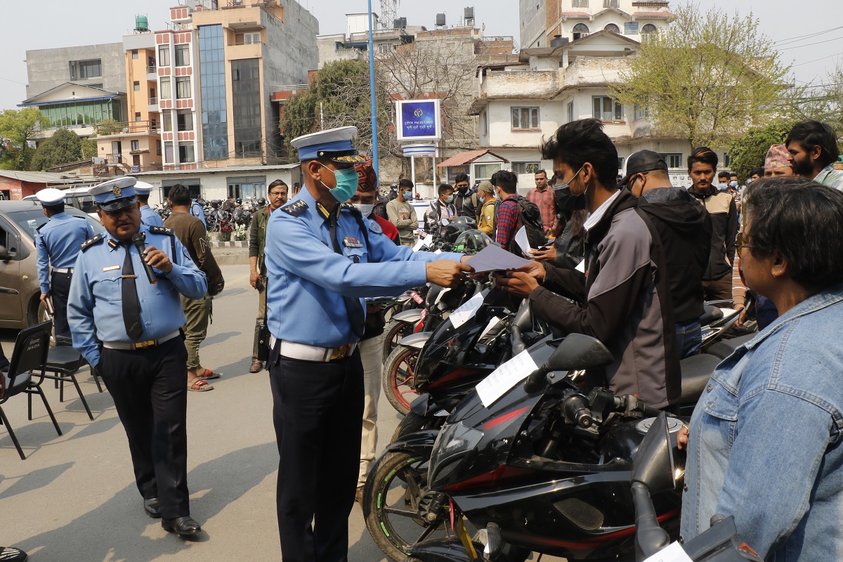 उपत्यकामा हराएका ३० मोटरसाइकल फेला, चोरीमा संलग्न दुई पक्राउ