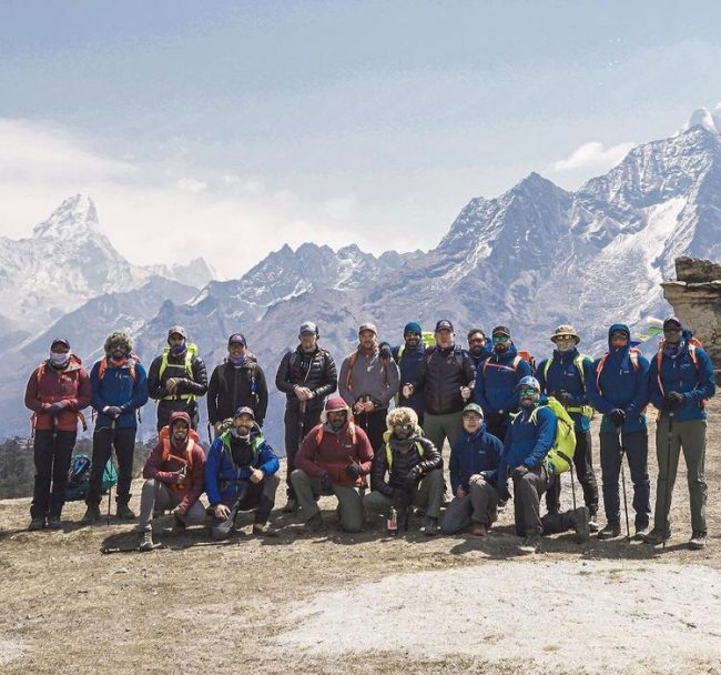 सगरमाथा आरोहणमा रहेका बहराइनका राजकुमार बेस् क्याम्प पुगे