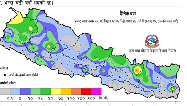 वैशाखयता विपद्का घटनामा १३२ जनाको मृत्यु, ५४ करोडभन्दा धेरैको क्षति