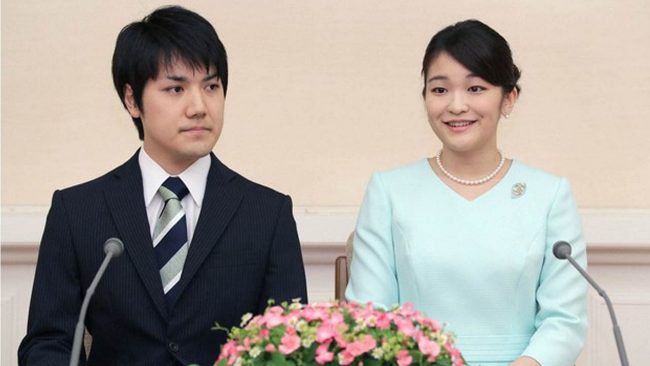 जापानी राजकुमारीका पति फेल भए