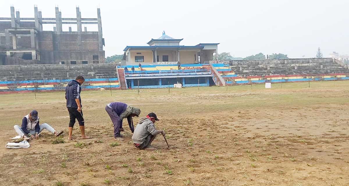 गोल्डकपको आयोजनाले काँचुली फेर्दैछ मेची रङ्गशाला