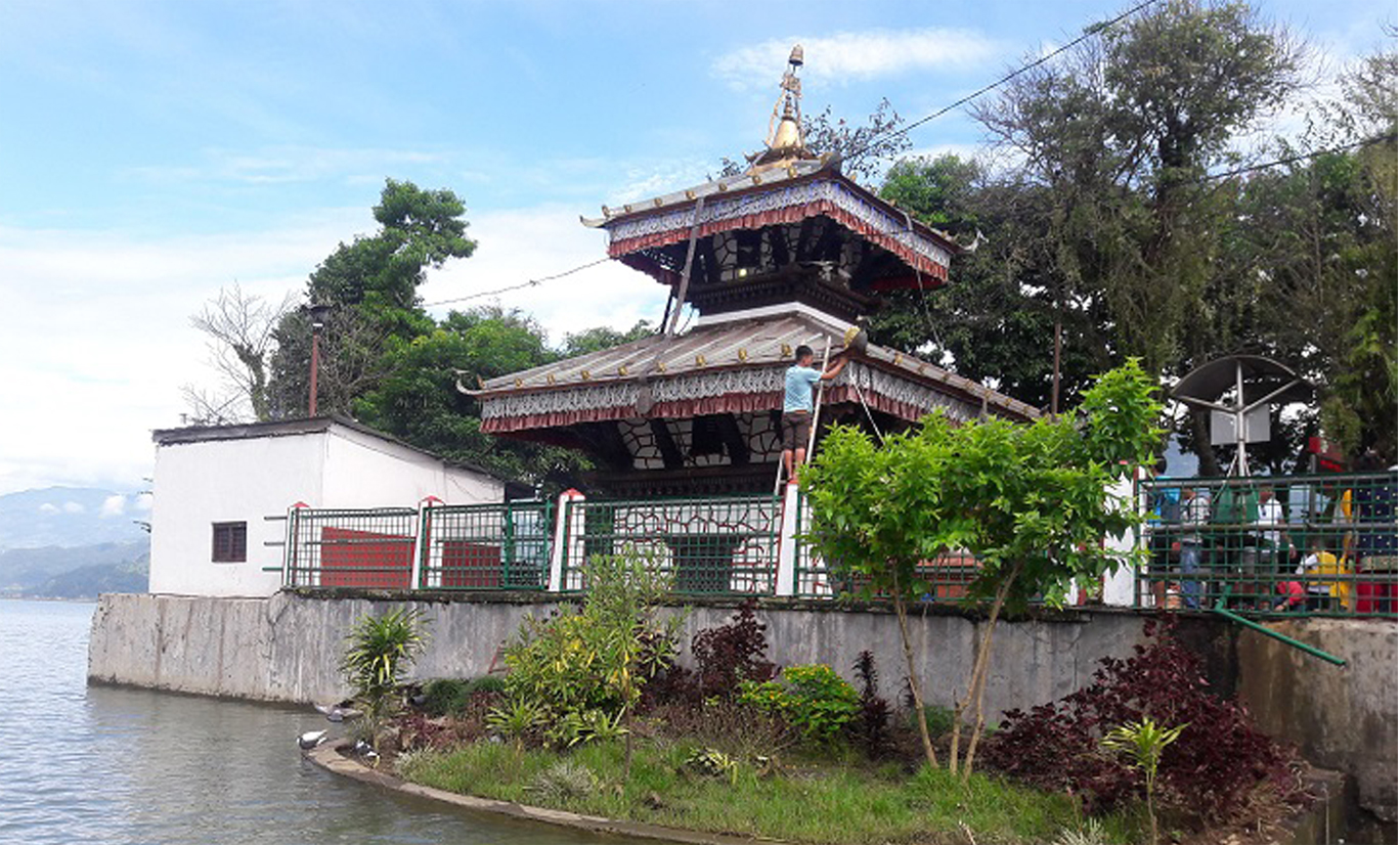 तालबाराही मन्दिर पुनःनिर्माण थालियो