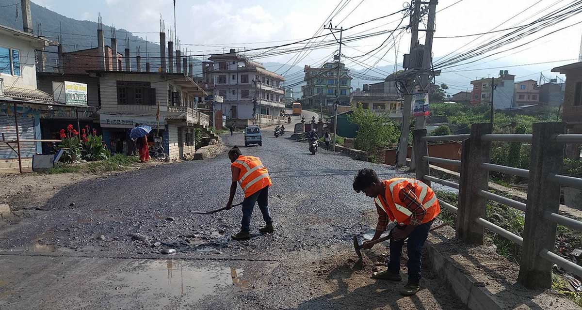 ठेक्काको आठ वर्षपछि कालोपत्रको तयारी