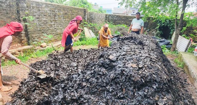 फोहरबाट मल उत्पादन गर्दै मध्यविन्दु