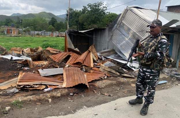 मणिपुरमा फेरि हिंसा, प्रहरी कमाण्डो र विद्यार्थीसहित चार जनाको मृत्यु