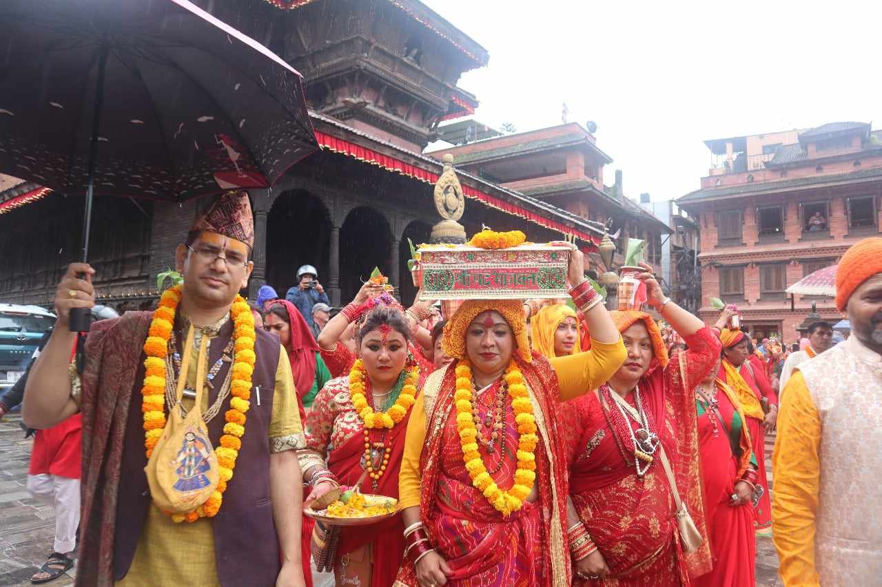 सिन्धुपाल्चोकमा मन्दिर बनाउन भक्तपुरमा सत्संग