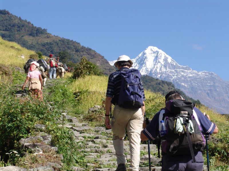 पर्यटन प्रवर्द्धन गर्न पदमार्ग निर्माण