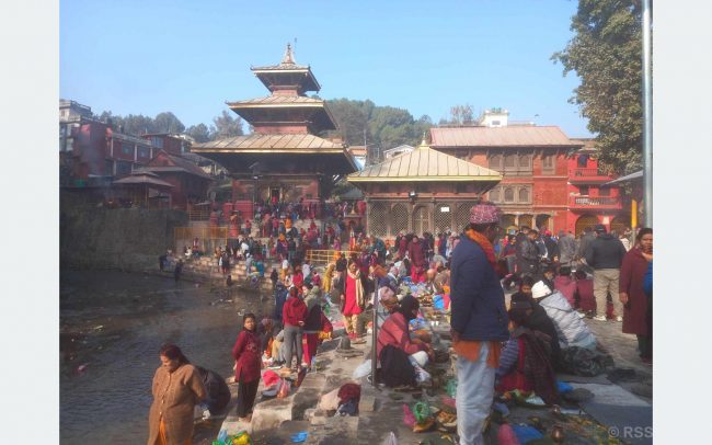 गोकर्णेश्वर उत्तरगयामा तीर्थ एवं गया श्राद्ध गर्नेको बिहानैदेखि भीड