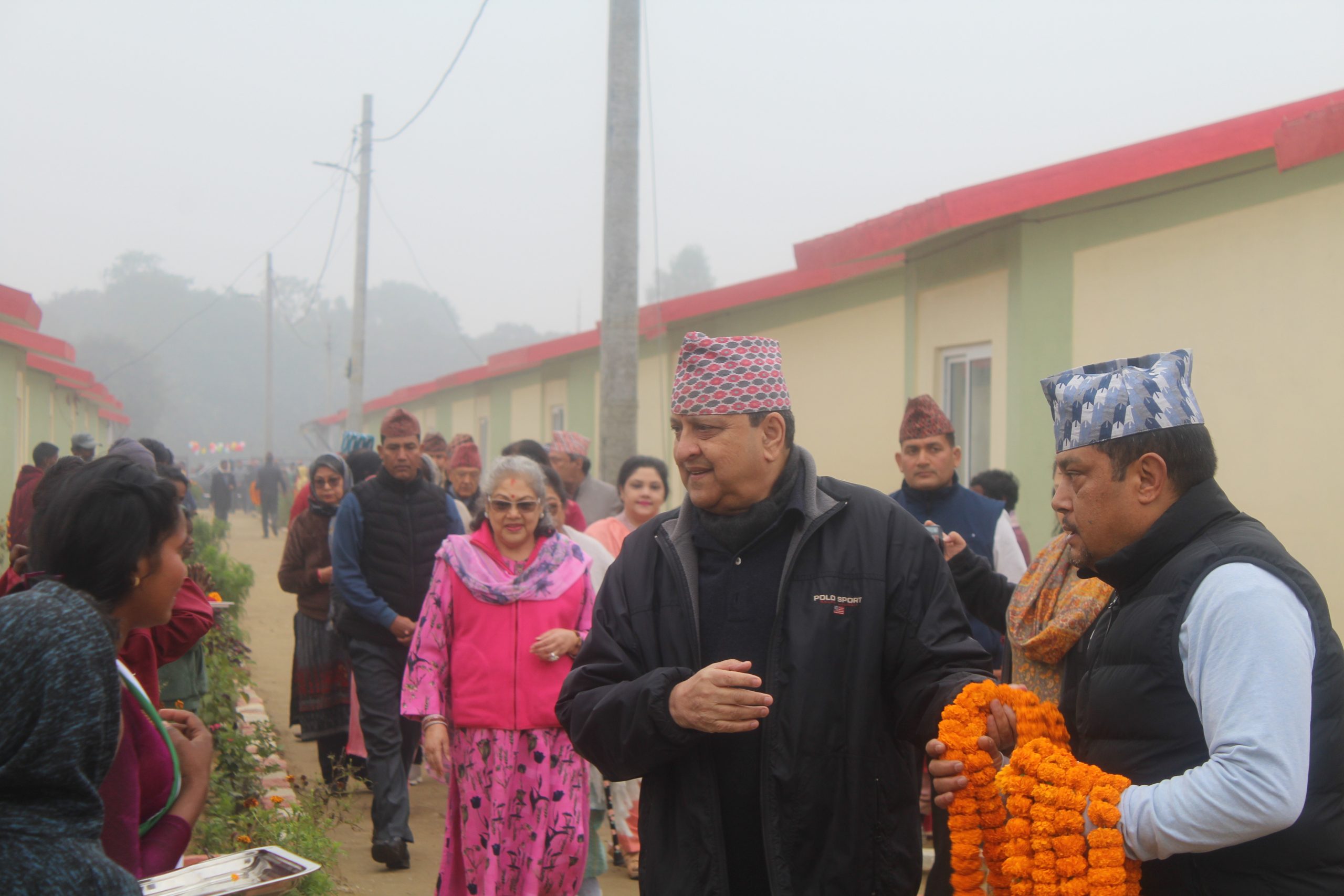 मुसहर बस्तीमा पूर्वराजा ज्ञानेन्द्र शाह