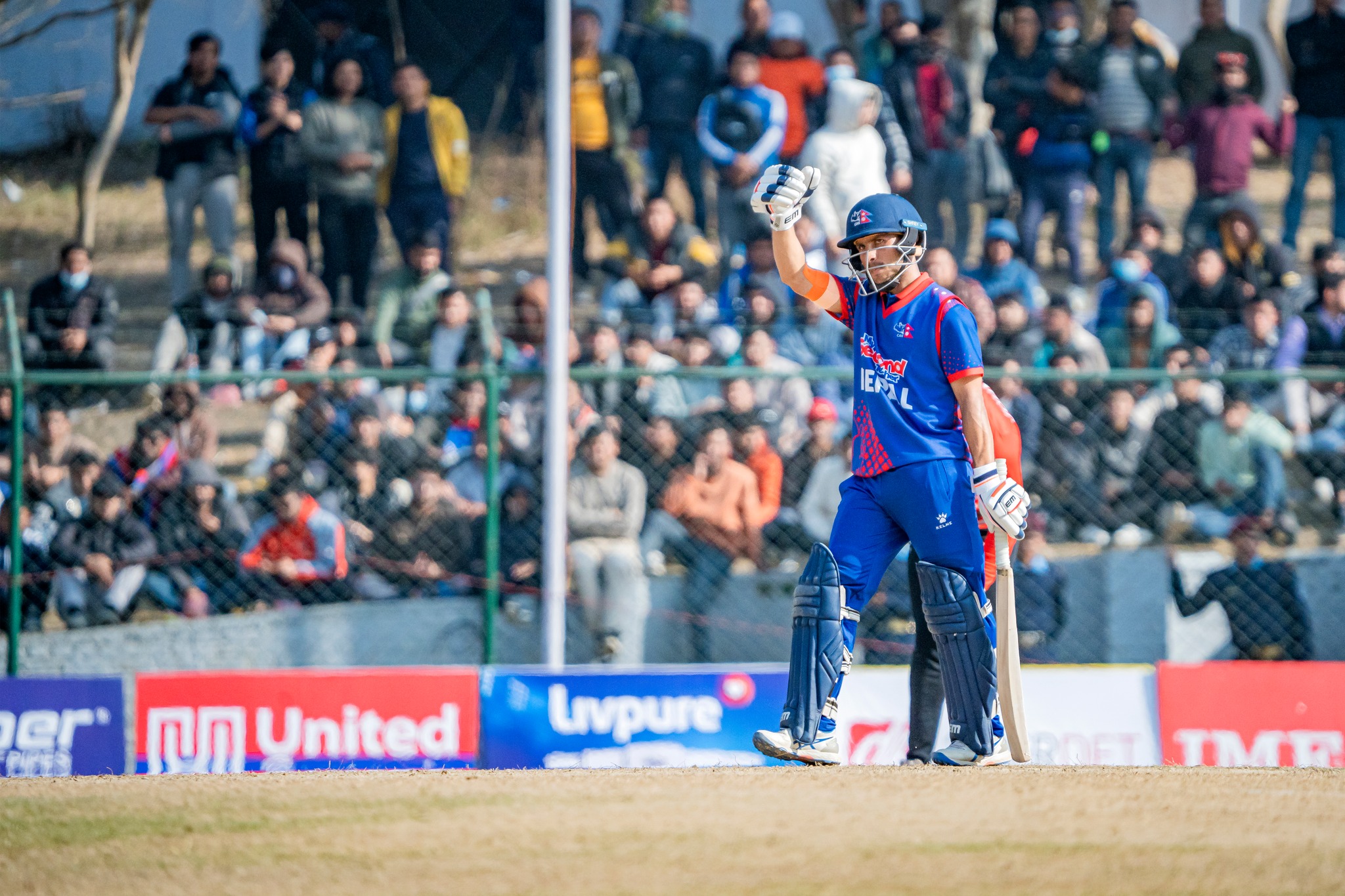 एकदिवसीय क्रिकेट इतिहासमै पहिलो पटक नेपालका २ खेलाडीले एउटै इनिङमा शतक बनाए