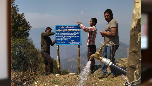 मालिकाको धुरीमा रु १८ लाख खर्चेर भक्तजनलाई खानेपानीको व्यवस्था