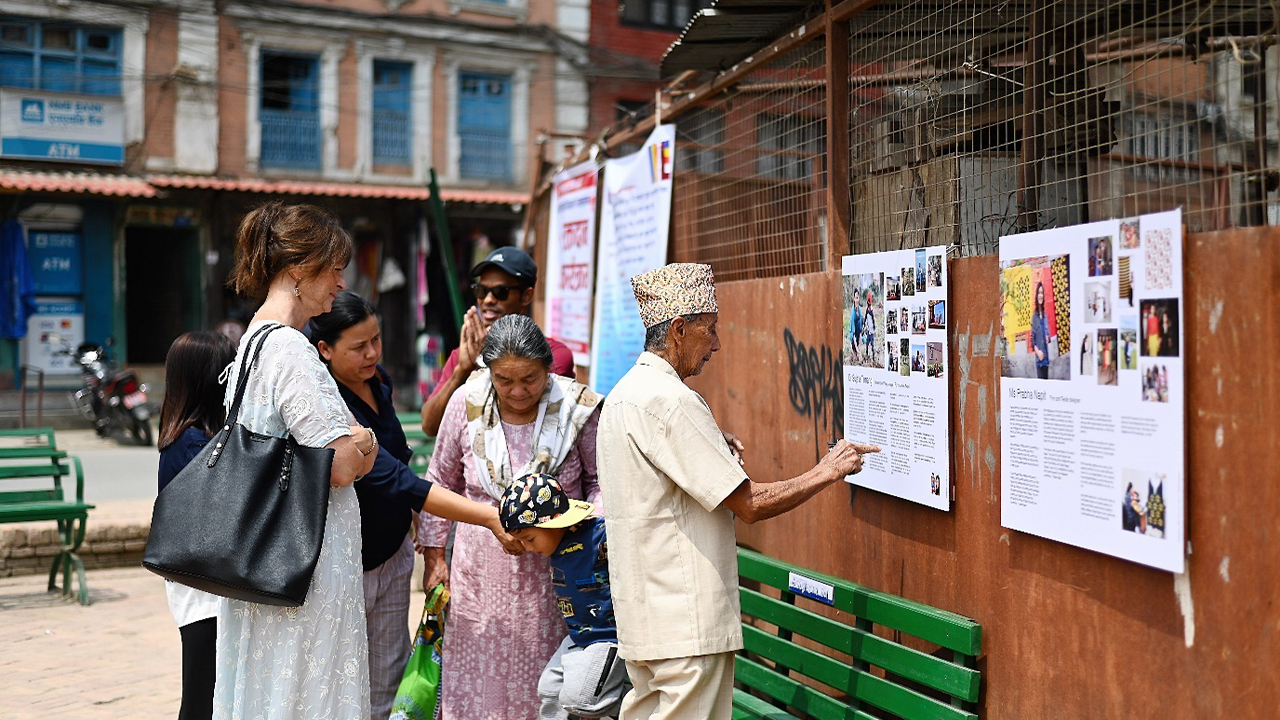 नेपालको समृद्धिका निम्ति स्वदेशमै काम गर्न अभिप्रेरित गर्ने फोटो प्रदर्शनी