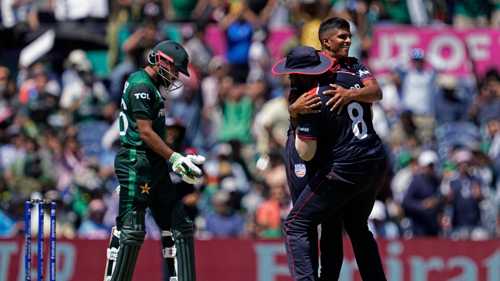 टी-२० विश्वकपः पाकिस्तान विरुद्ध अमेरिकाको ऐतिहासिक जीत