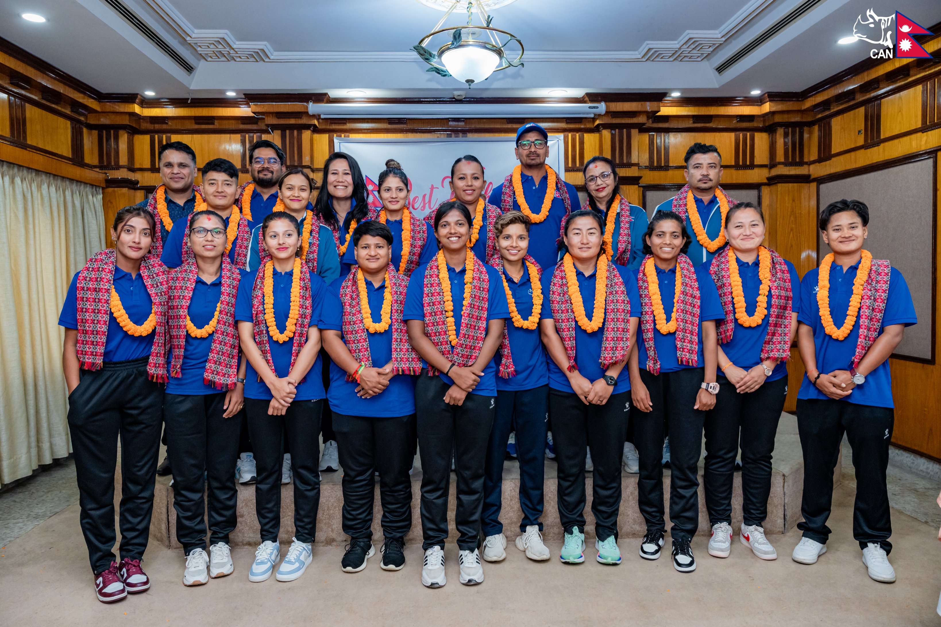 एशिया कप खेल्ने महिला क्रिकेट टिमको बिदाई