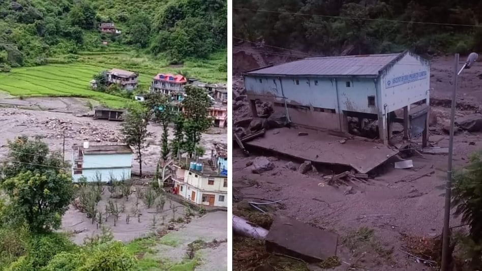 हिमाचलमा बादल फुटेर एक्कासी धेरै पानी खस्दा ५० जना बेपत्ता, केदारनाथ यात्रा रोक्न अपिल