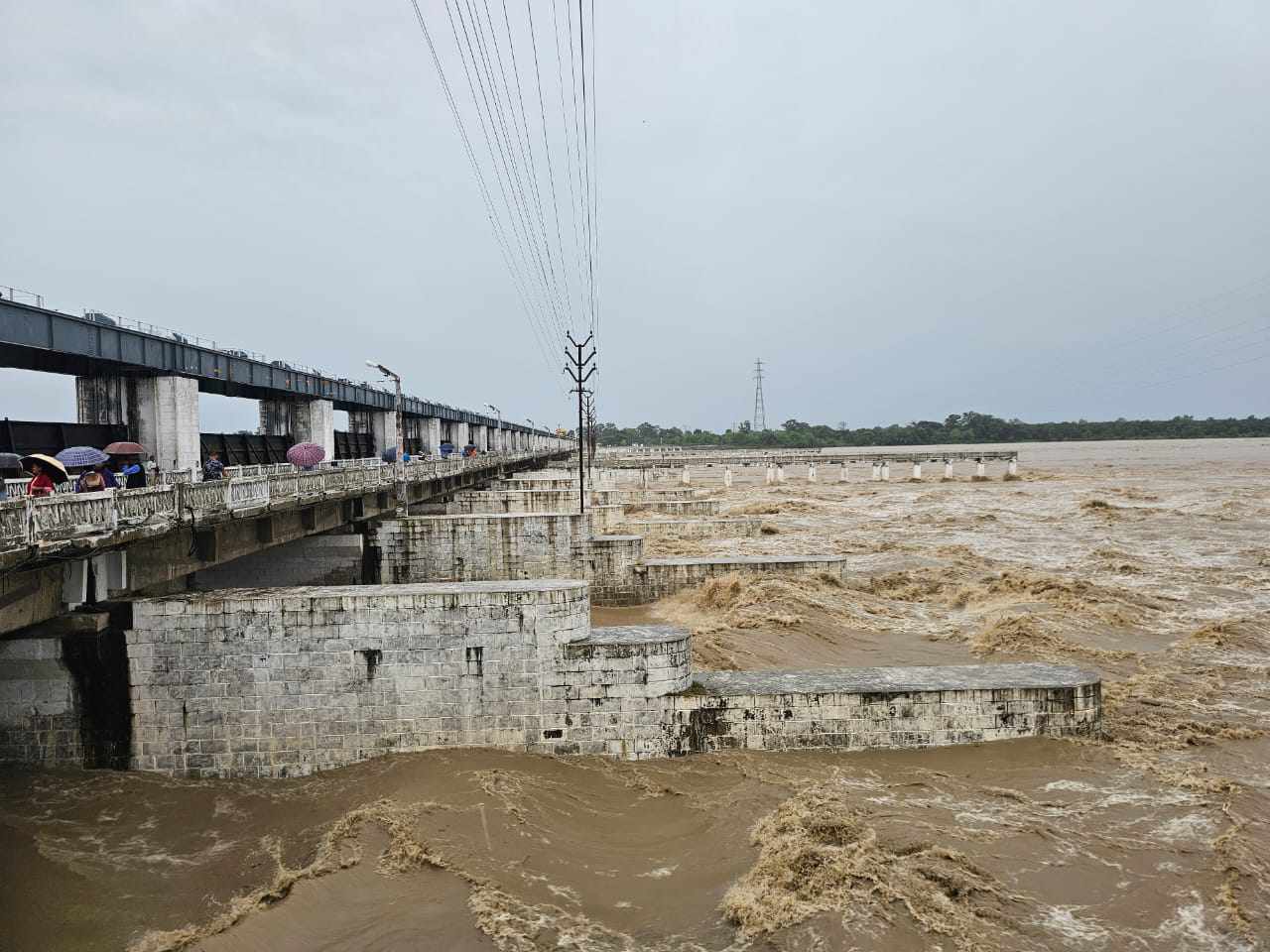 उदयपुरको बेलका क्षेत्रमा सप्तकोशीको बाढी पस्दा १५ सय घर उच्च जोखिममा