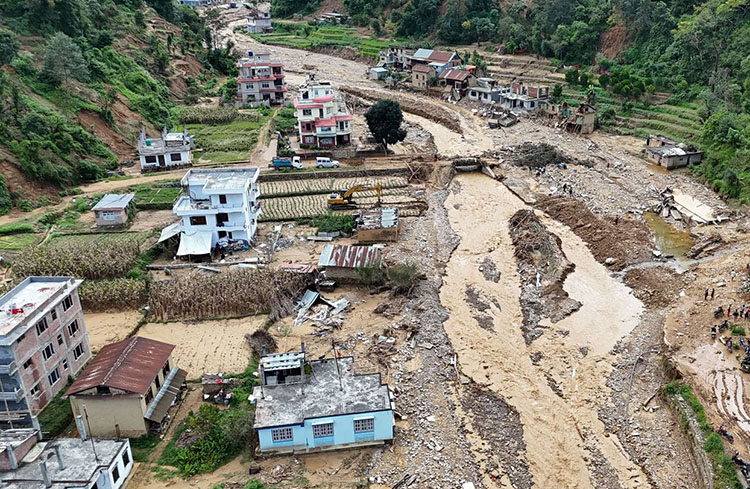 विपद् संकटग्रस्त क्षेत्र घोषणा भएका ७१ स्थानीय तह विवरण सार्वजनिक (सूची सहित)