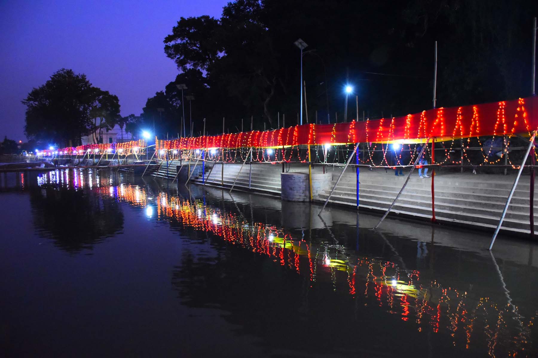 गुह्येश्वरीमा छठको तयारी