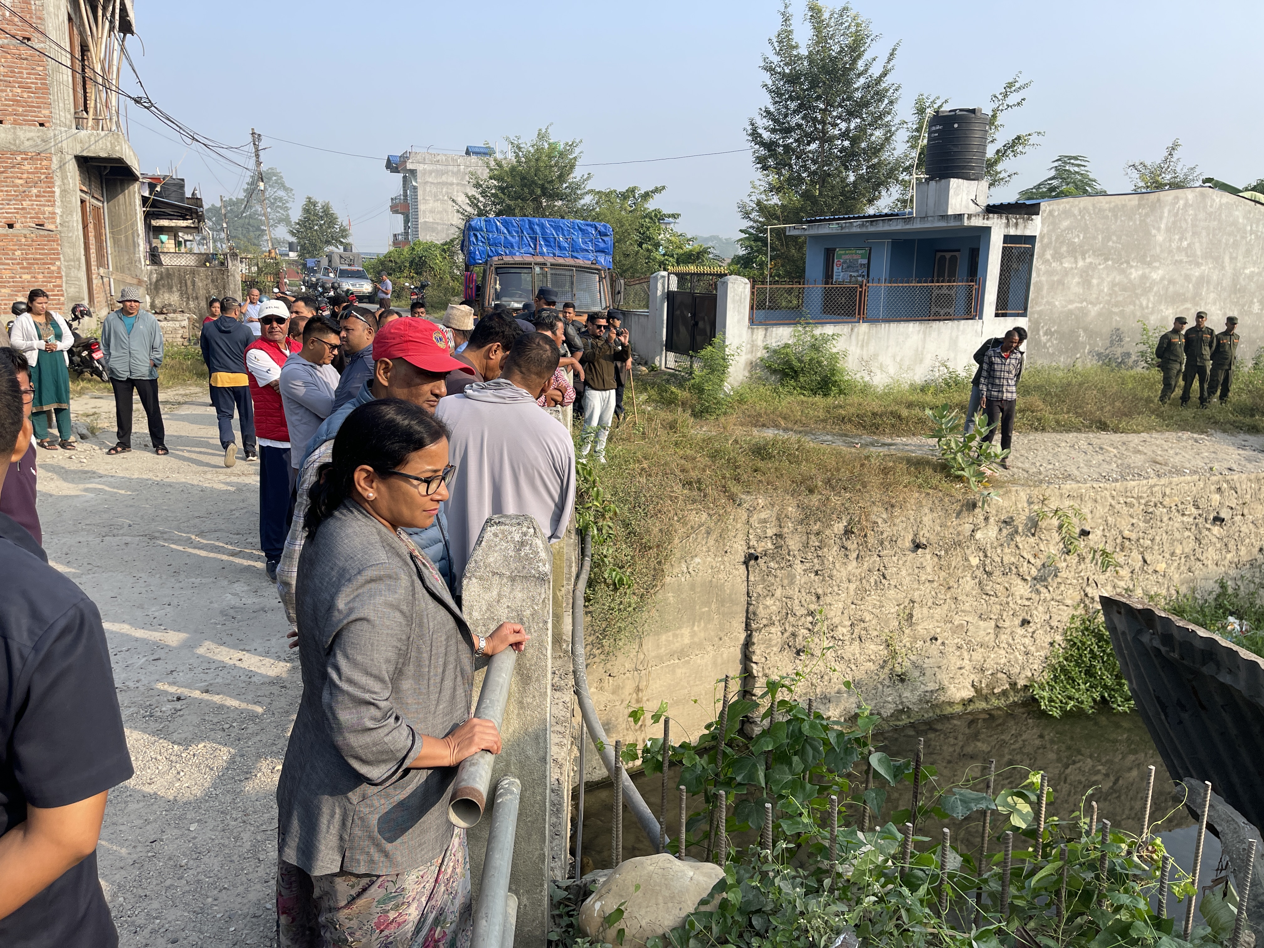 पुंगी खोलाको अवैध संरचना भत्काउने कार्य जारी, सौन्दर्यकरण र सीमांकनको कार्य एक साथ हुँदै