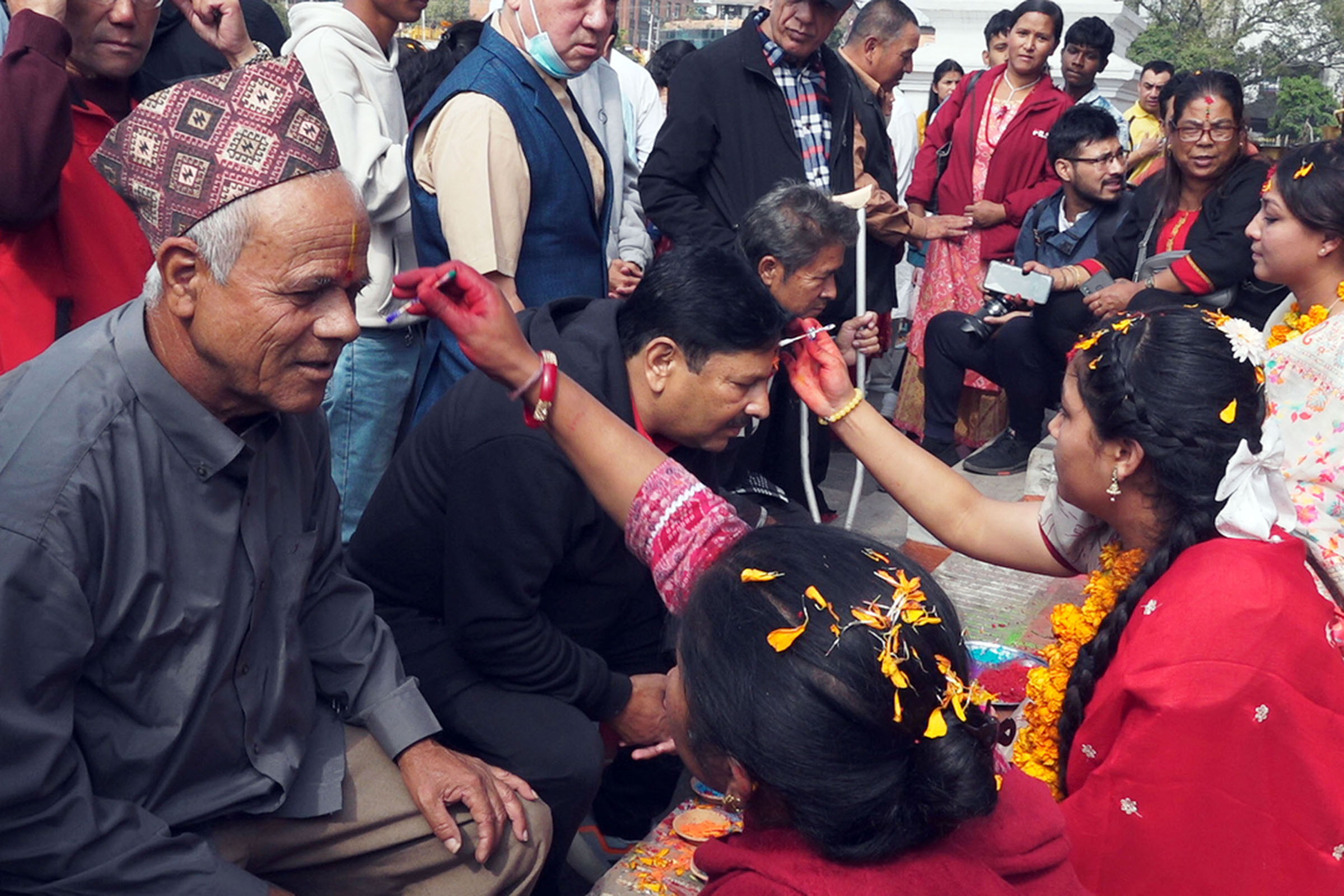 तिहारको पाँचौं दिन भाइटीका मनाइयो