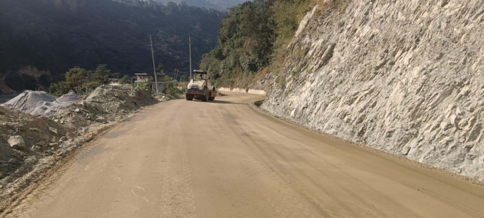 म्याग्दीमा ग्रामीण सडकको स्तरोन्नति