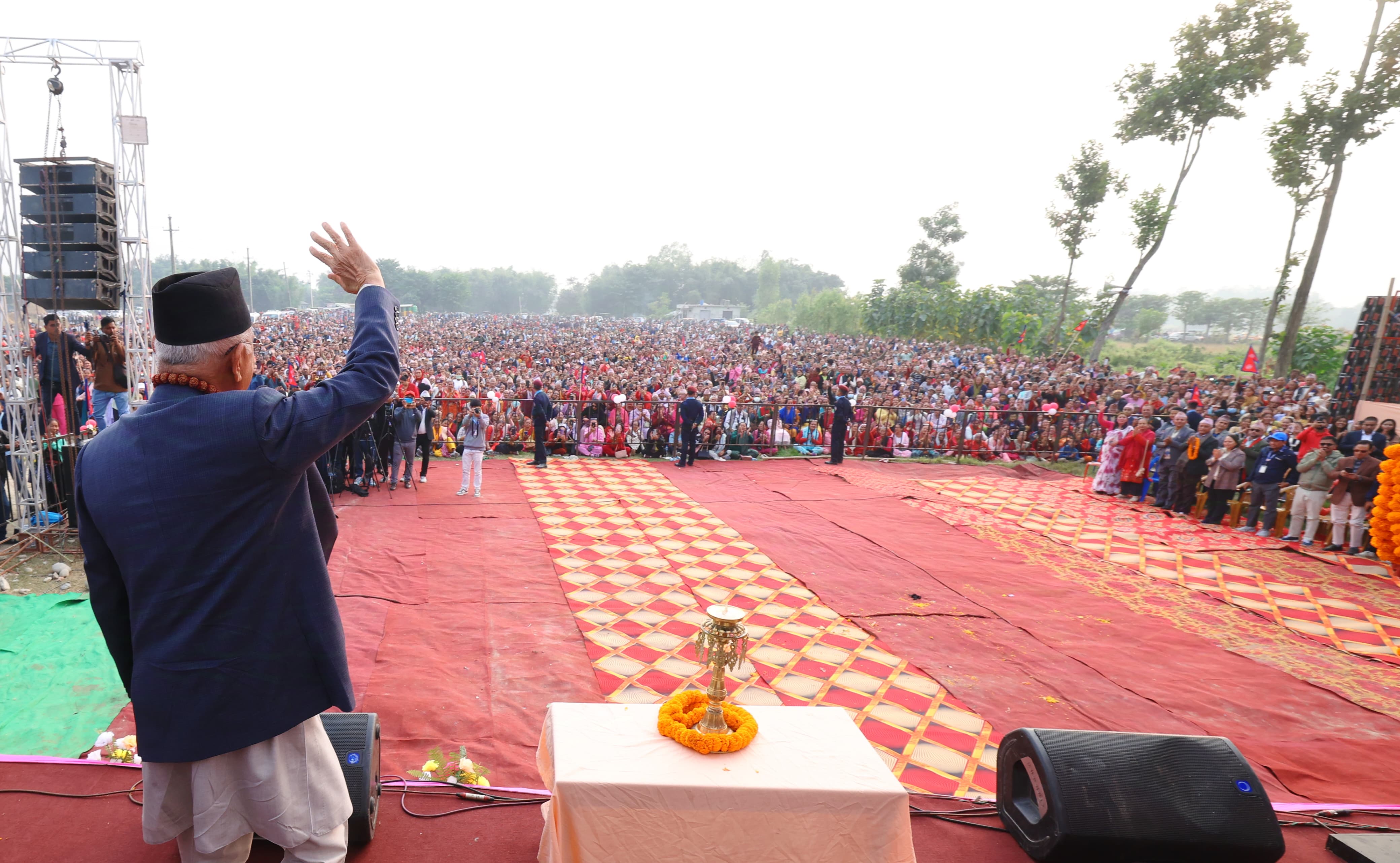 प्रधानमन्त्री ओली आज पनि झापामा नै रहने