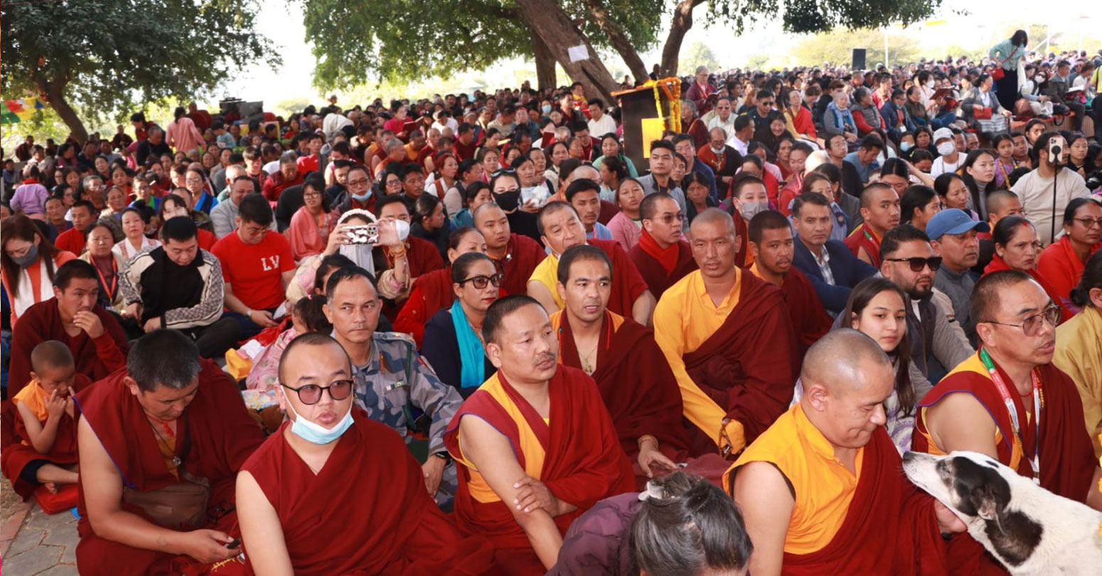 लुम्बिनीमा १० दिने शाक्यमोन्लम पूजा सकियो