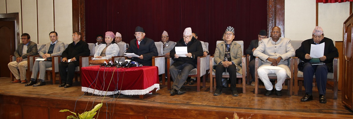 विपक्षी सात दलको निष्कर्ष- प्रधानमन्त्रीको नैतिक आधार गुम्यो, राजीनामा दिँदा हुन्छ