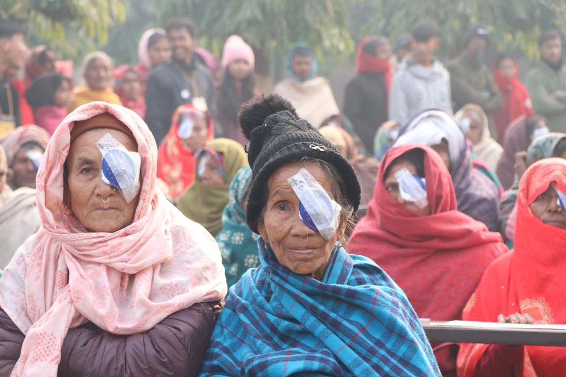 बागमतीका तीन सय ४६ जनाको मोतिया बिन्दुको शल्यक्रिया