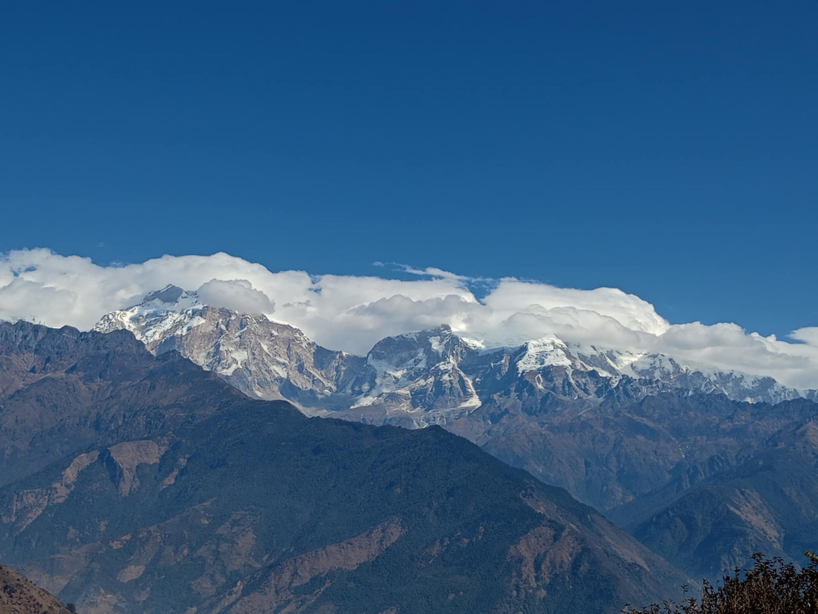 हिमश्रृङ्खला र बादल