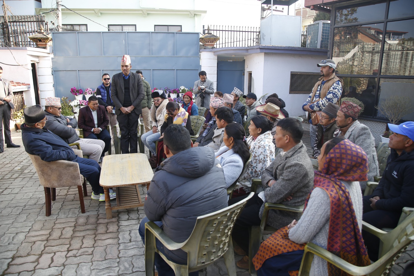 अपिहिमाल गाउँपालिकाको विकासमा पहल गर्छु: अध्यक्ष दाहाल