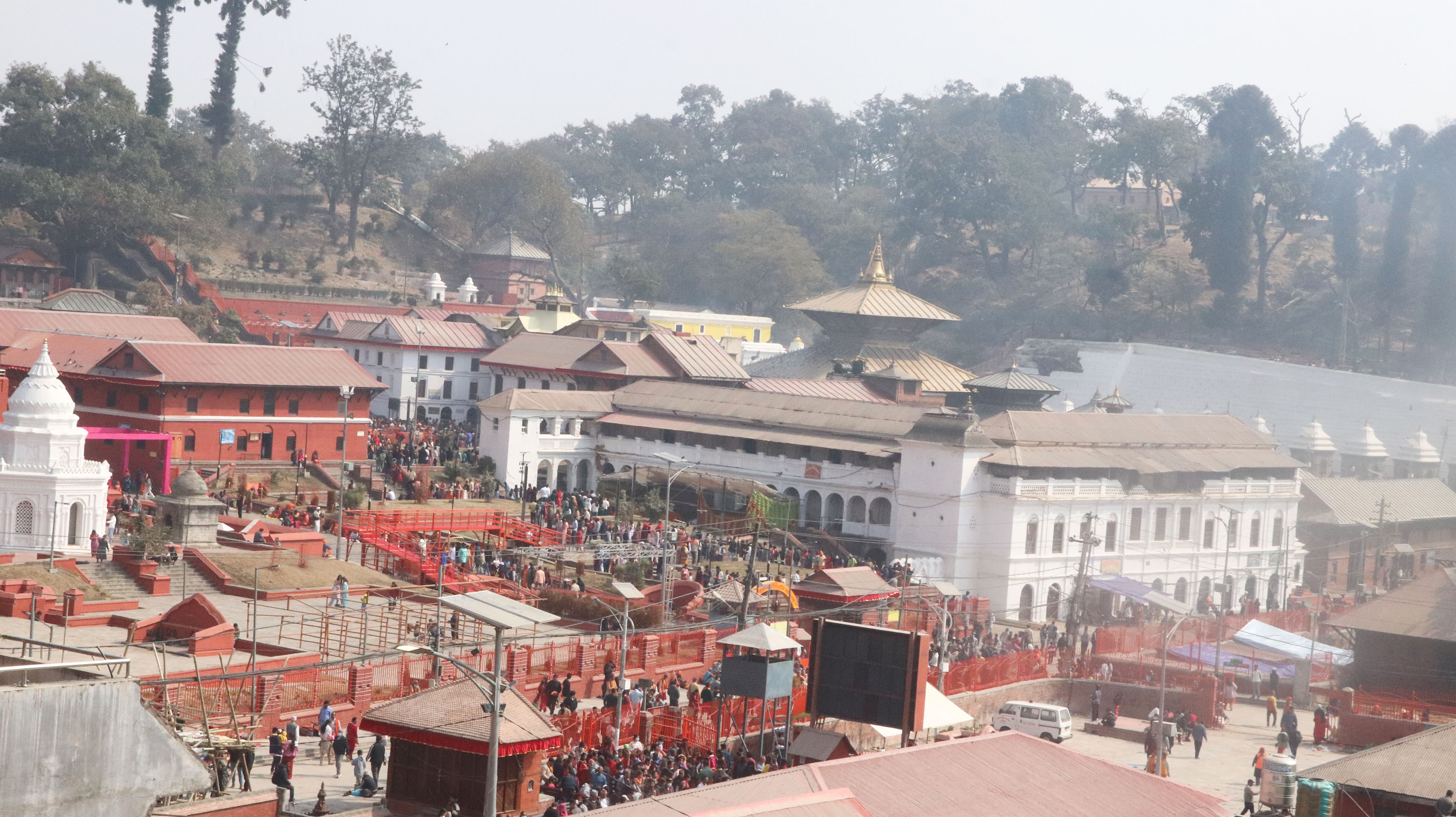 पशुपतिमा महाशिवरात्रीको तयारी अन्तिम चरणमा